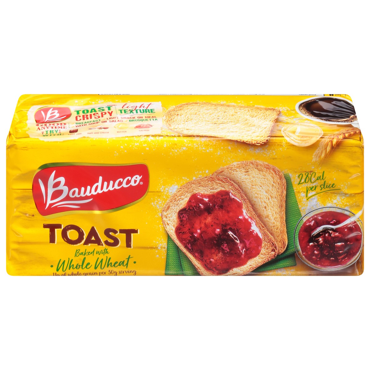 slide 1 of 9, Bauducco Toast Whole Wheat - 5.01 Oz, 5.01 oz