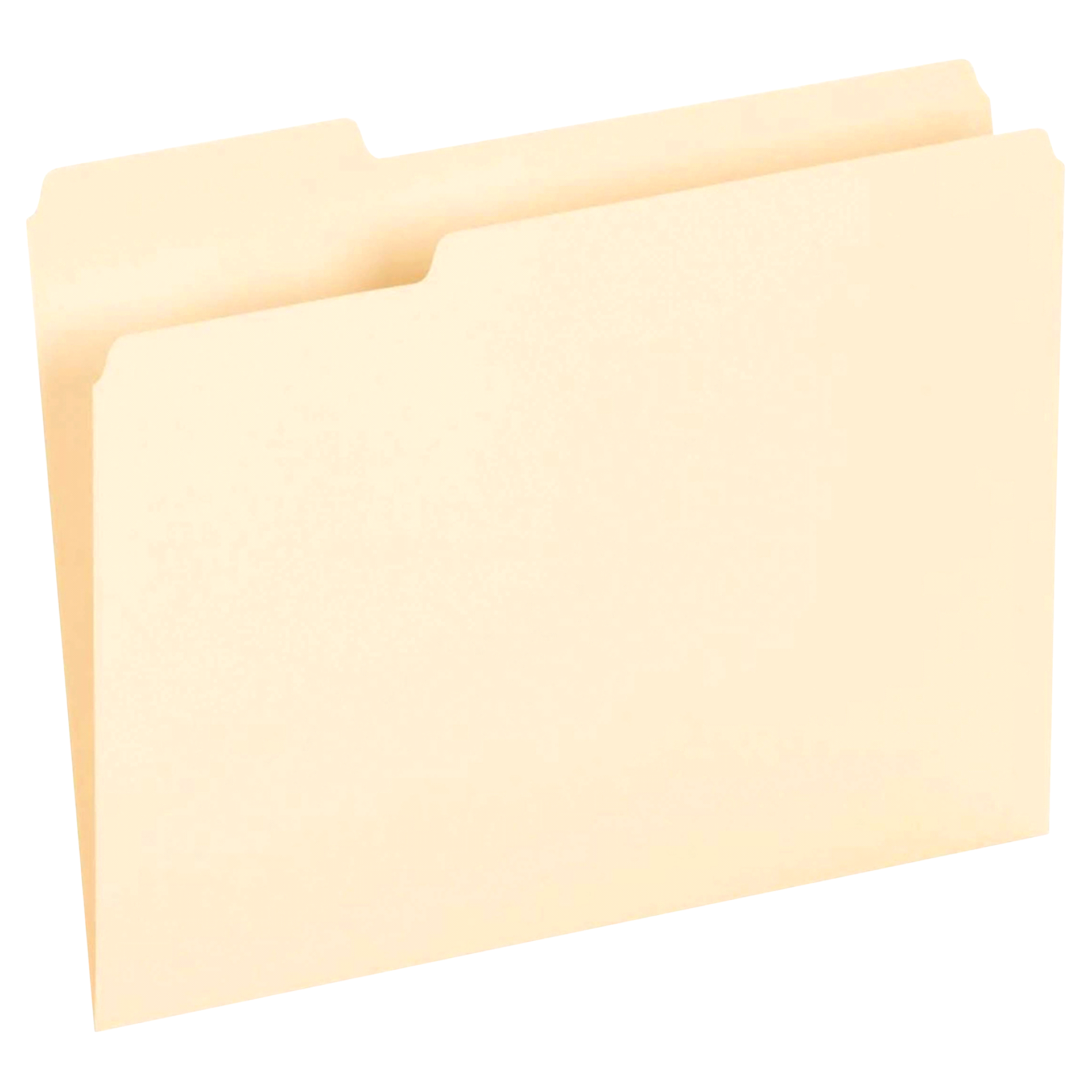 slide 1 of 1, Pendaflex Essentials 3-Tab File Folders, 100 ct