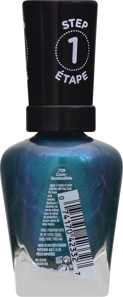 slide 2 of 9, Sally Hansen Miracle Gel Combustealble 729 Gel Color 14.7 ml, 14.70 ml