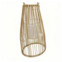 ROOM & RETREAT Rr Rattan Lantern 20.5 Inch
