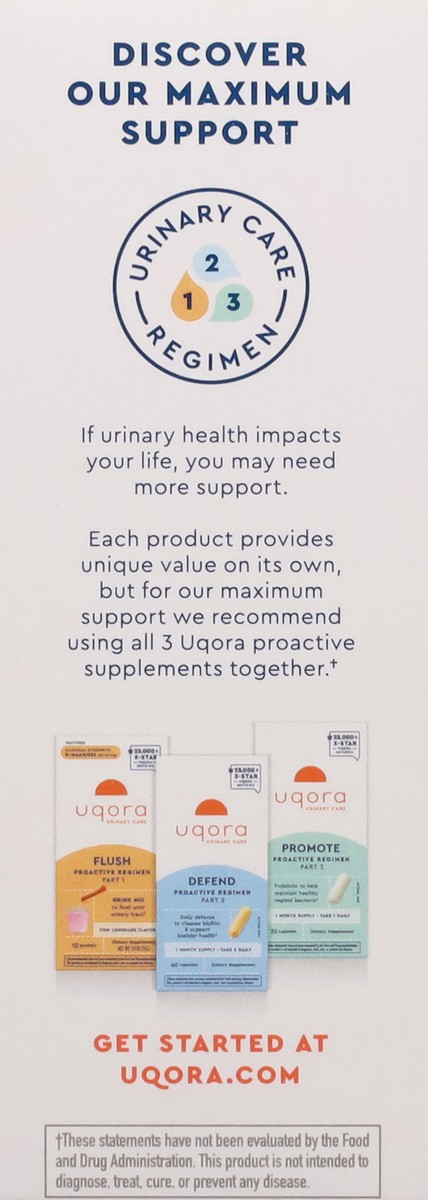 slide 8 of 15, Uqora Defend Capsules, 60 ct