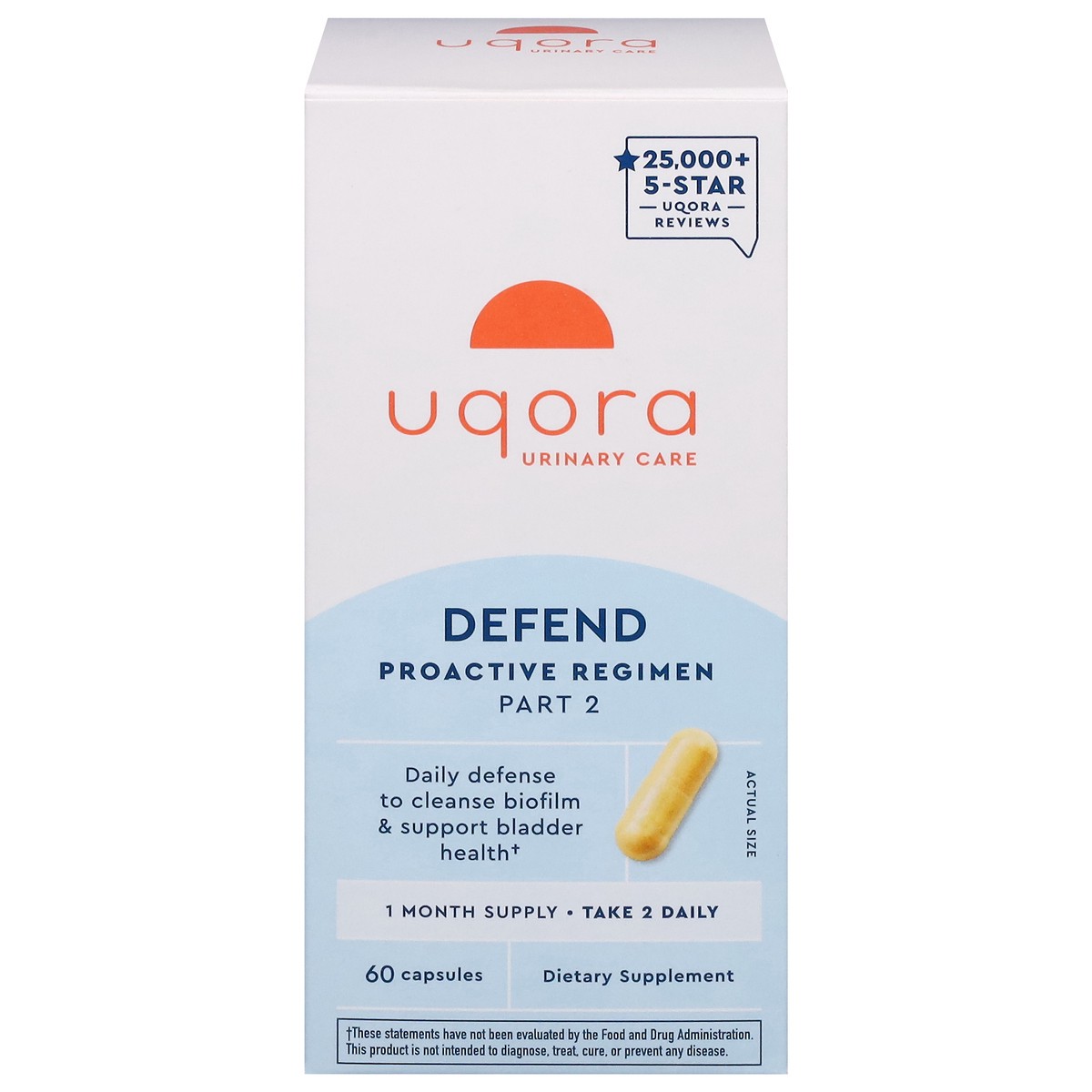 slide 1 of 15, Uqora Defend Capsules, 60 ct