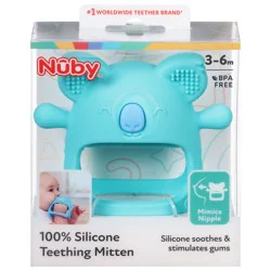 Nuby Silicone Teething Mitten