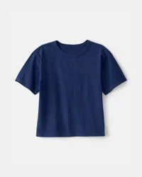 Oshkosh Boys Short-Sleeve T-Shirt - Navy - Size 7