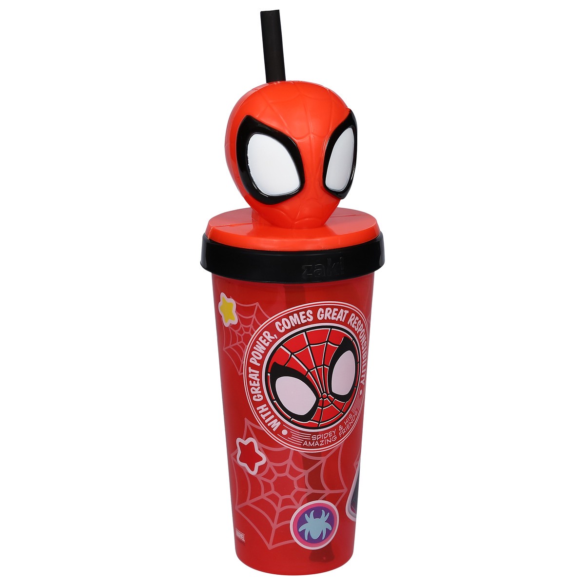 slide 4 of 9, Zak! Designs 18 Ounce SpiderMan-AmzFriend Super Slipper Tumbler 1 ea, 1 ct