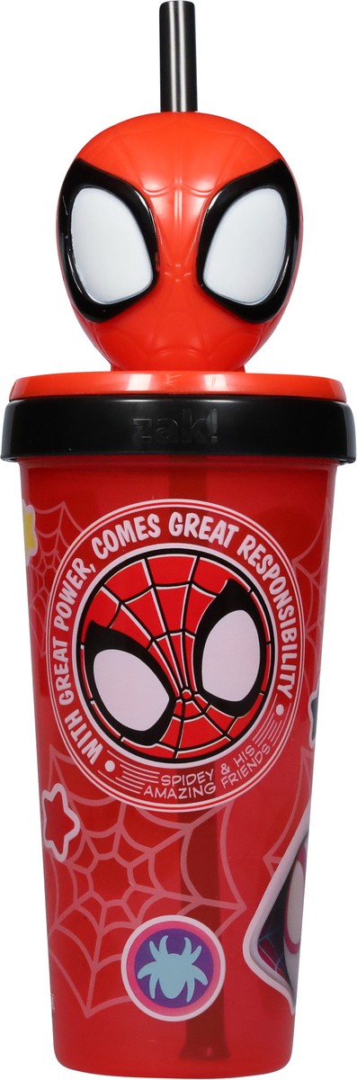 slide 2 of 9, Zak! Designs 18 Ounce SpiderMan-AmzFriend Super Slipper Tumbler 1 ea, 1 ct