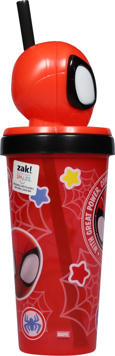 slide 7 of 9, Zak! Designs 18 Ounce SpiderMan-AmzFriend Super Slipper Tumbler 1 ea, 1 ct