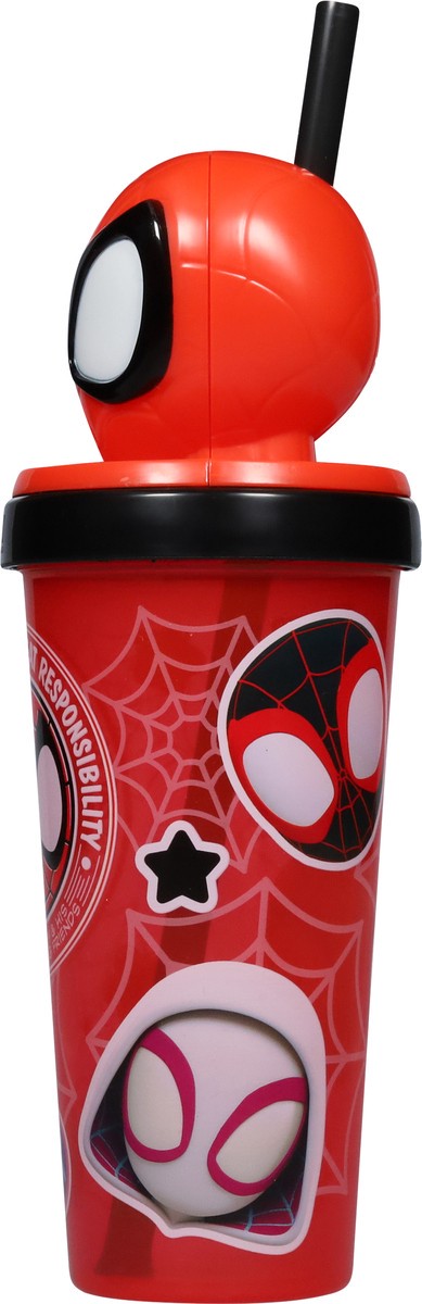 slide 8 of 9, Zak! Designs 18 Ounce SpiderMan-AmzFriend Super Slipper Tumbler 1 ea, 1 ct