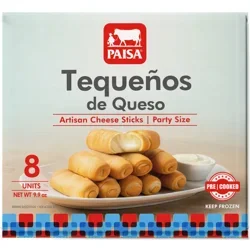 Paisa Tequenos De Queso Pre-Frito