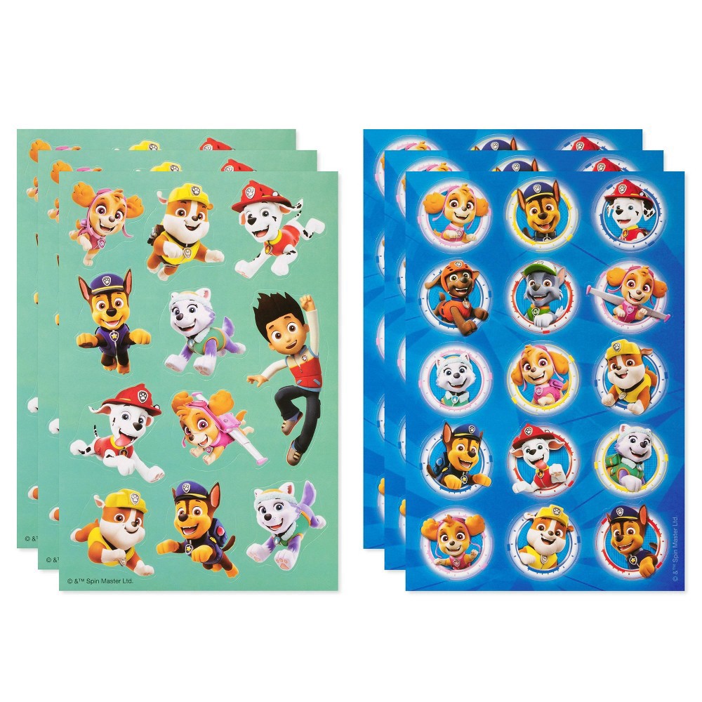 slide 3 of 5, Carlton Cards PAW Patrol 78ct Stickers, 78 ct