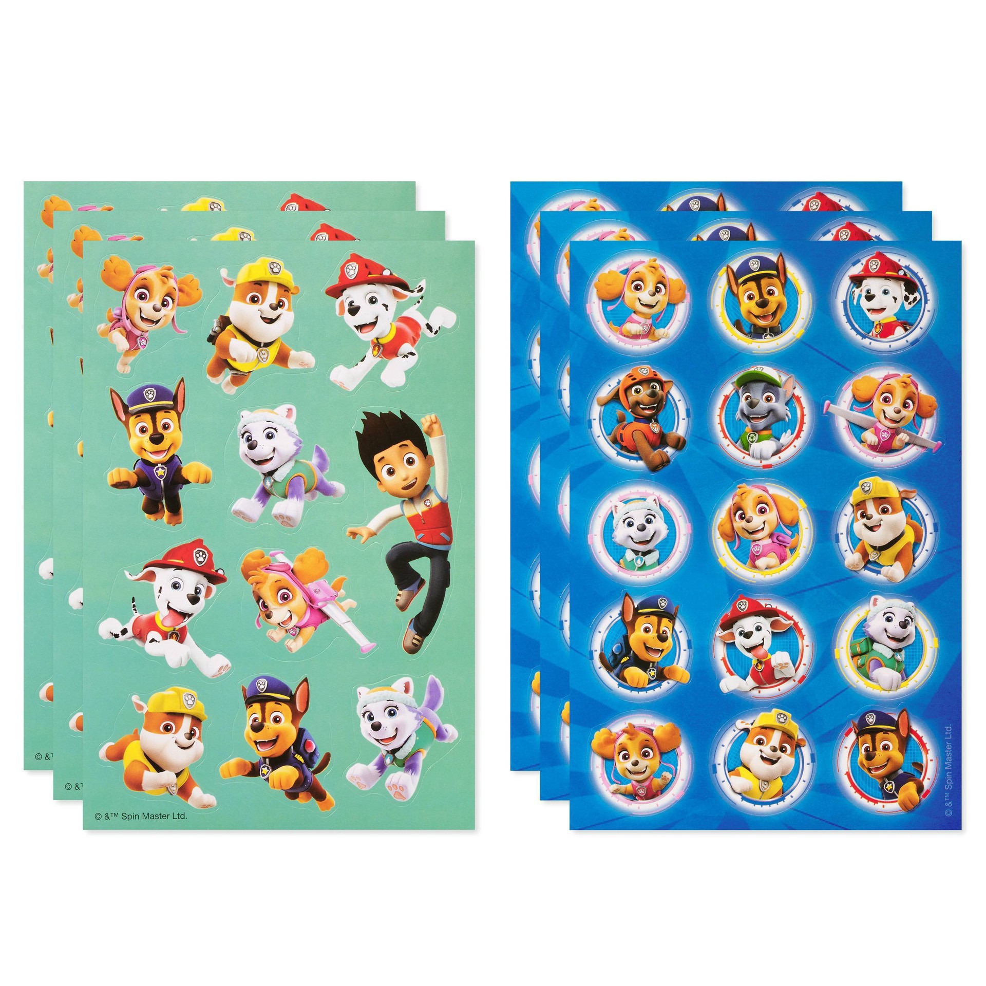 slide 4 of 5, Carlton Cards PAW Patrol 78ct Stickers, 78 ct