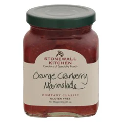 Stonewall Kitchen Orange Cranberry Marmalade 13 oz