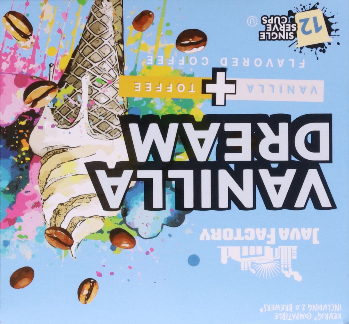 slide 5 of 13, Java Factory Coffee K Cup Vanilla Dream, 12 ct