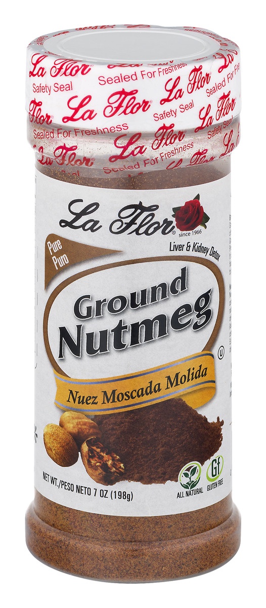slide 1 of 1, La Flor Nutmeg Ground, 7 oz