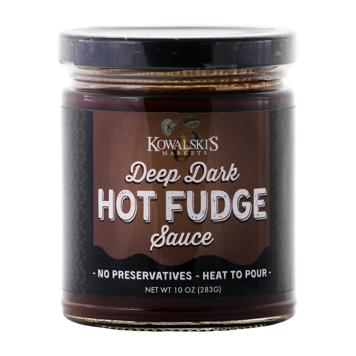 slide 1 of 1, Kowalski's Deep Dark Hot Fudge Sauce, 10 oz