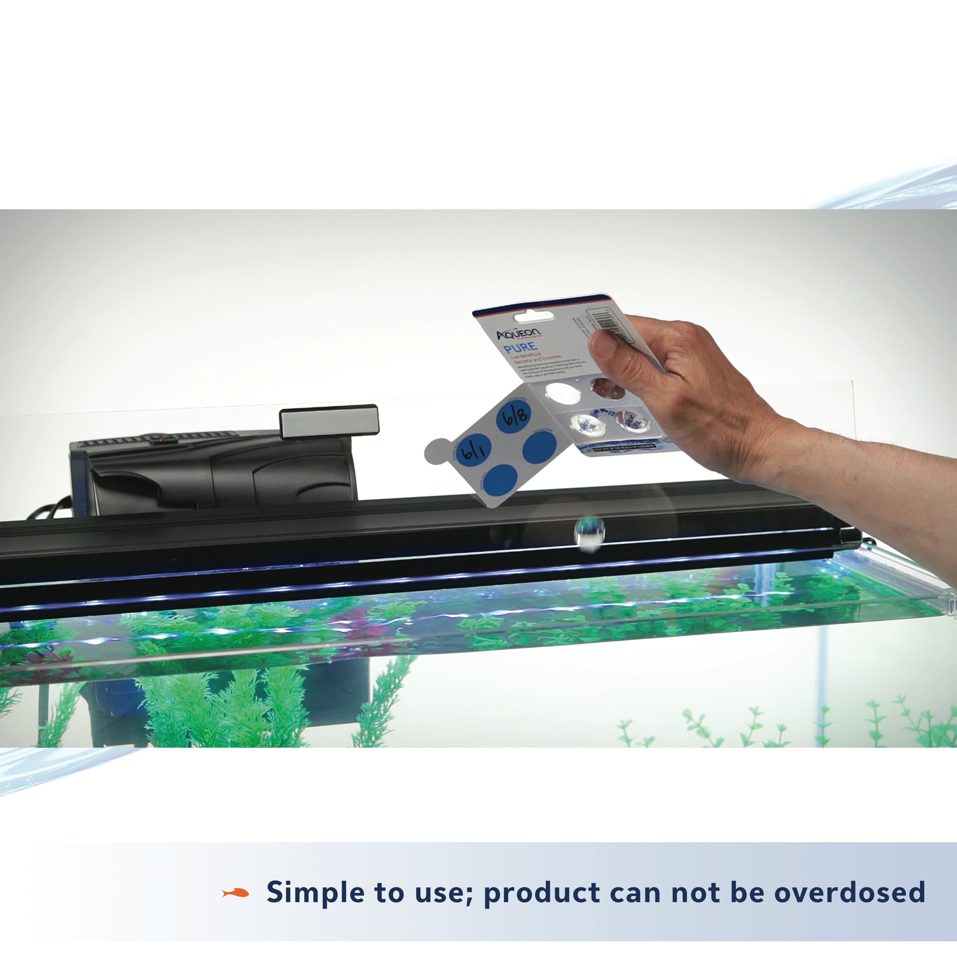 slide 2 of 10, Aqueon PURE Bacteria Supplement, 8 Pack, 30 Gallon, 8 ct