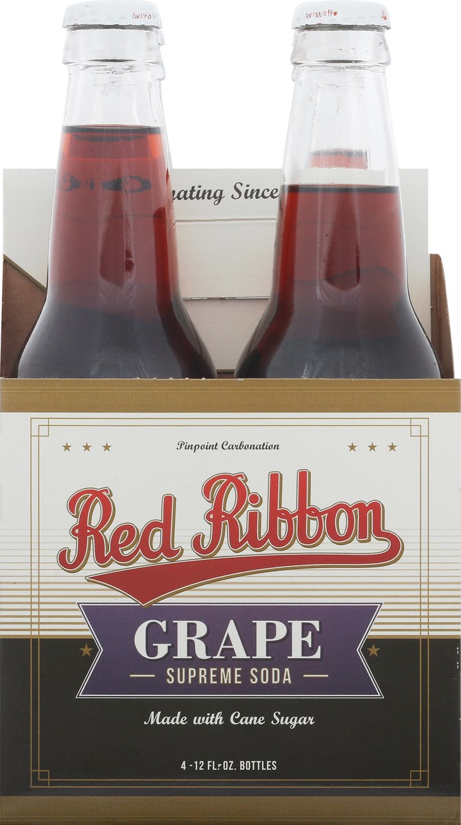 slide 8 of 13, Red Ribbon Grape Soda - 48 oz, 48 oz