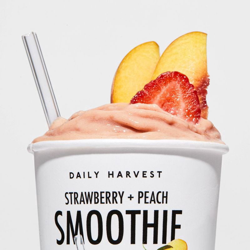 slide 6 of 8, Daily Harvest Strawberry + Peach Smoothie 8 oz, 8 oz