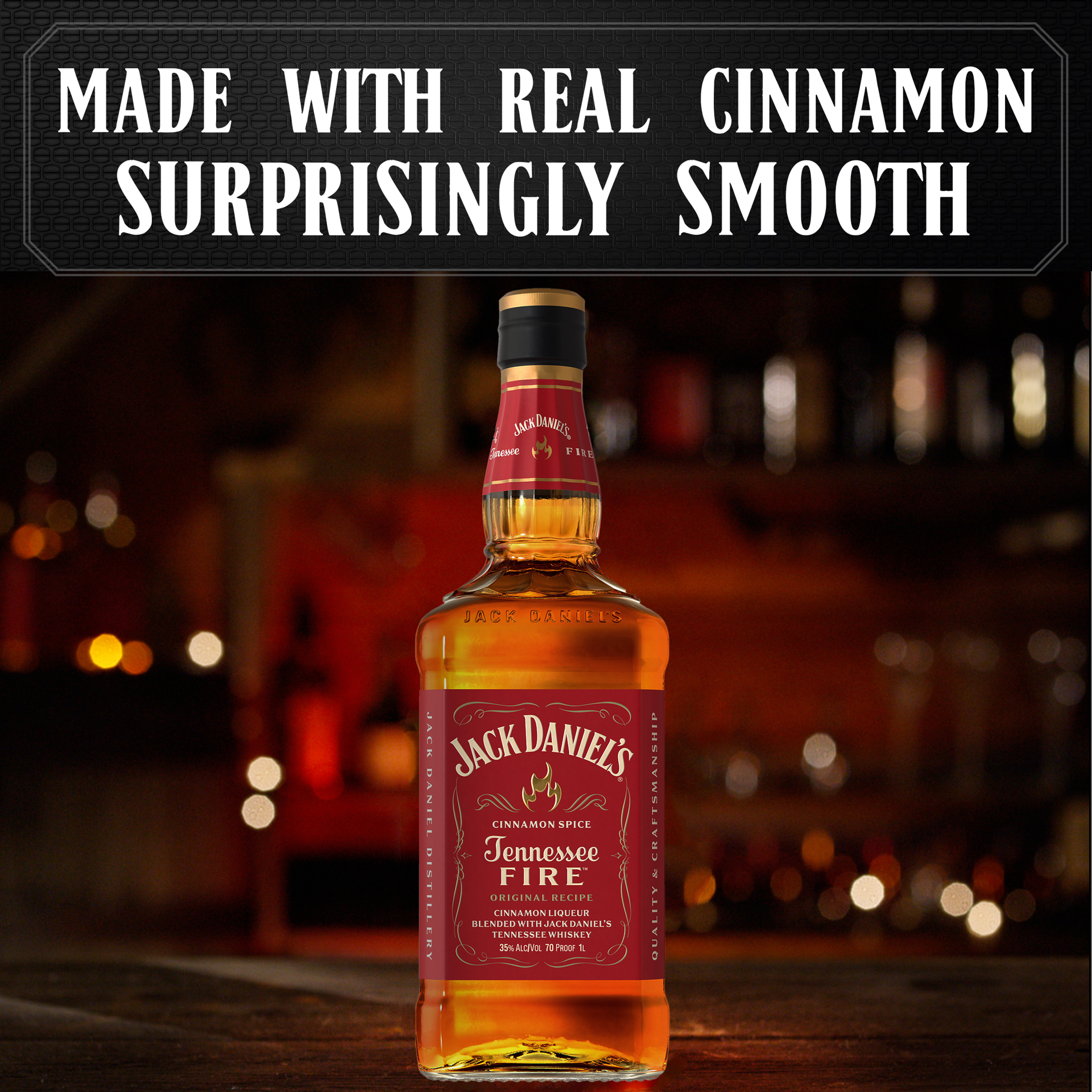 slide 3 of 5, Jack Daniel's Tennessee Fire Whiskey Specialty, 50mL, 70 Proof, 500 ml