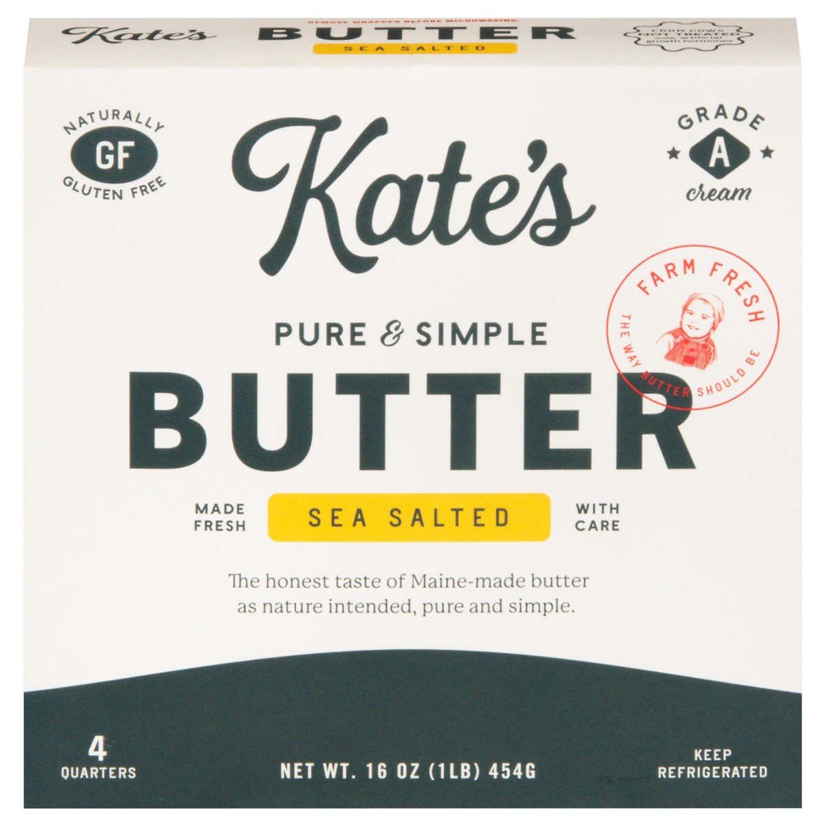 slide 10 of 14, Kate's Homemade Butter - Sea Salted, 16 oz