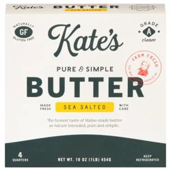 Kate's Homemade Butter - Sea Salted