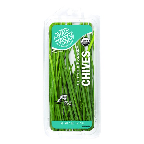 slide 1 of 9, That's Tasty Chives, 0.5 oz