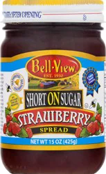 Bell-View Short on Sugar Strawberry Spread 15 oz
