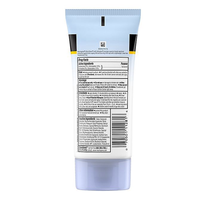 slide 5 of 6, Neutrogena Ultra Sheer Dry-Touch Broad Spectrum Sunscreen SPF 70, 5 oz