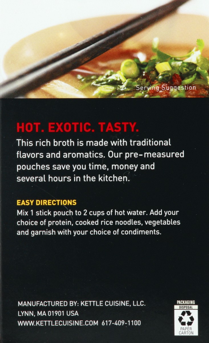 slide 7 of 9, Savory Choice Pho Chicken Liquid Broth Concentrate 4 ea, 4 ct