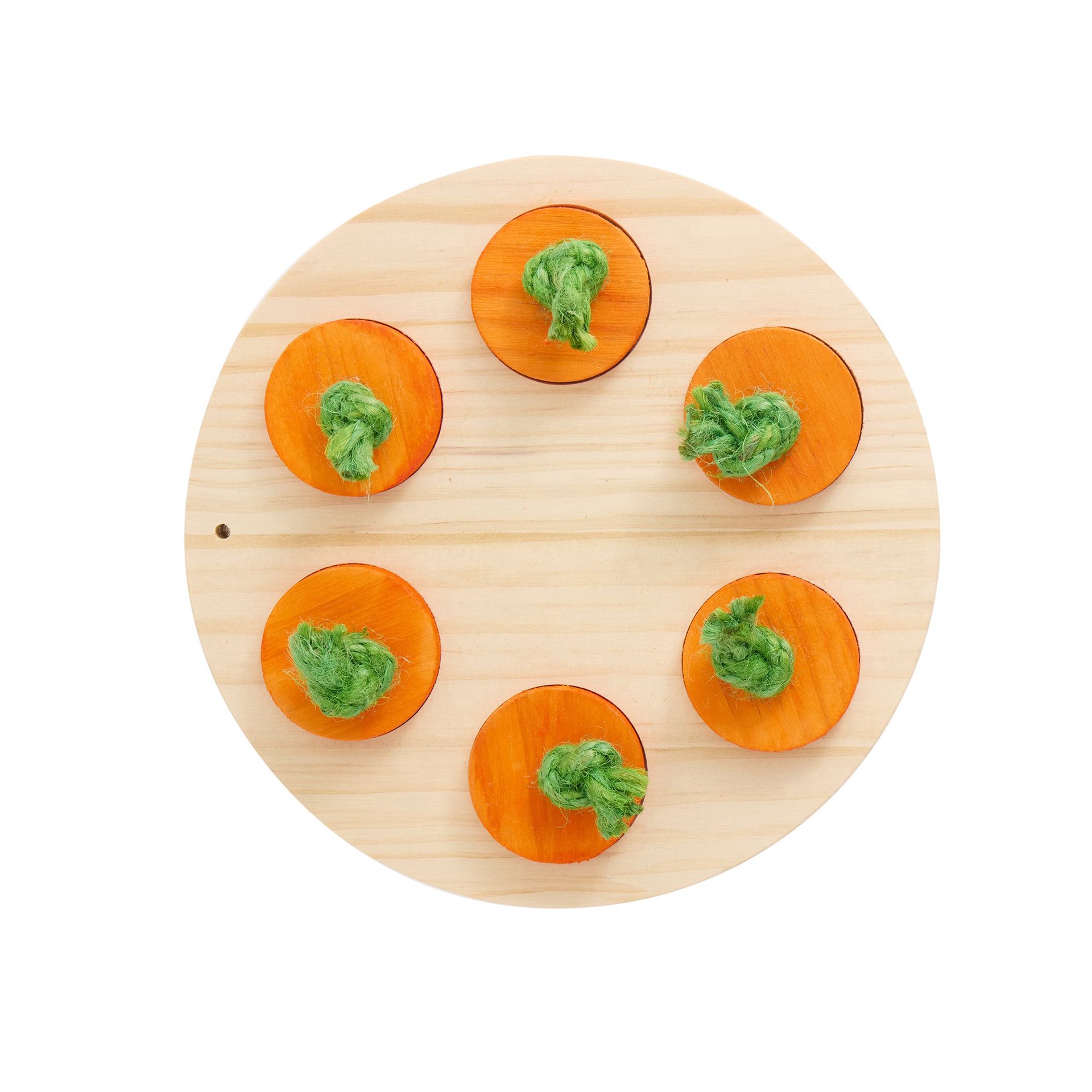 slide 1 of 1, Full Cheeks Wood Puzzle Treat Enrichment Chew, 1 ct