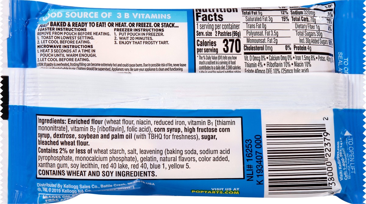 slide 3 of 10, Pop-Tarts Toaster Pastries, Frosted Froot Loops, 3.3 oz, 2 Count, 3.3 oz