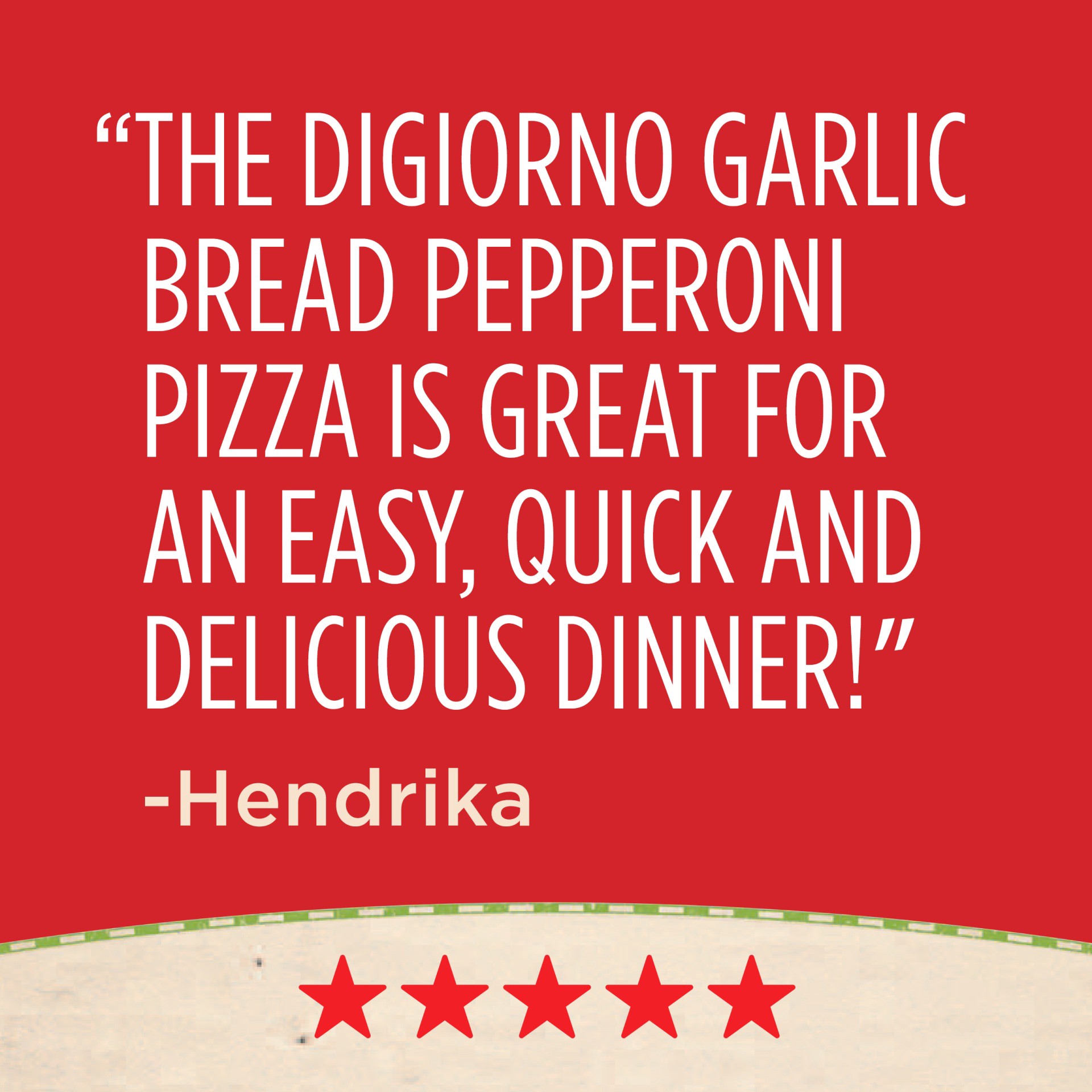 slide 7 of 7, DiGiorno Pepperoni Garlic Bread Pizza, 27 oz