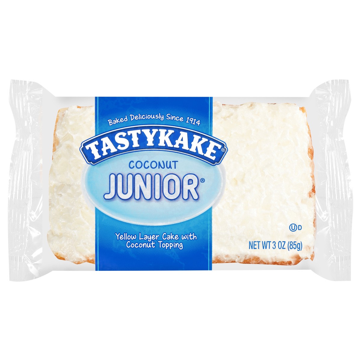 slide 5 of 11, Tastykake Coconut Junior Cake 3 oz. Pack, 3 oz