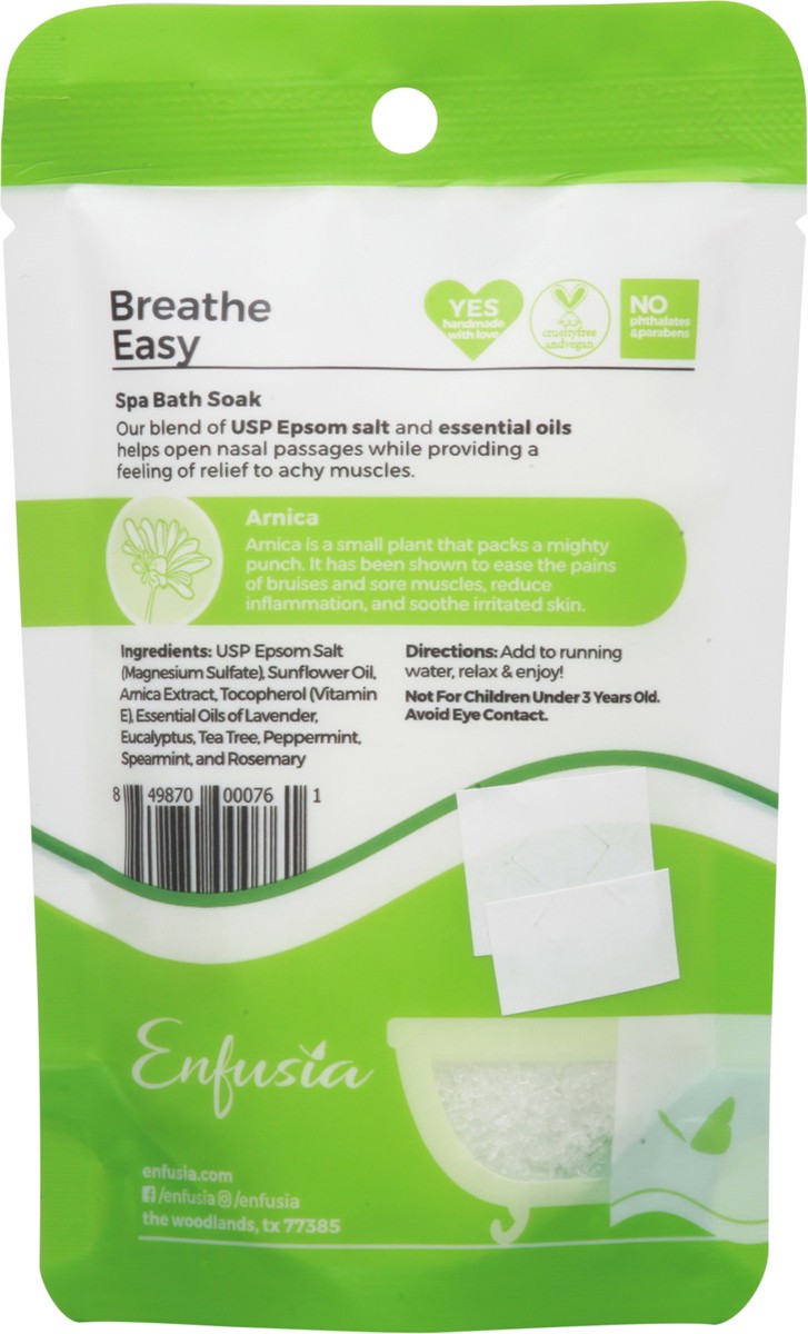 slide 12 of 12, Enfusia Breathe Easy Spa Bath Soak 2.5 oz, 2.5 oz