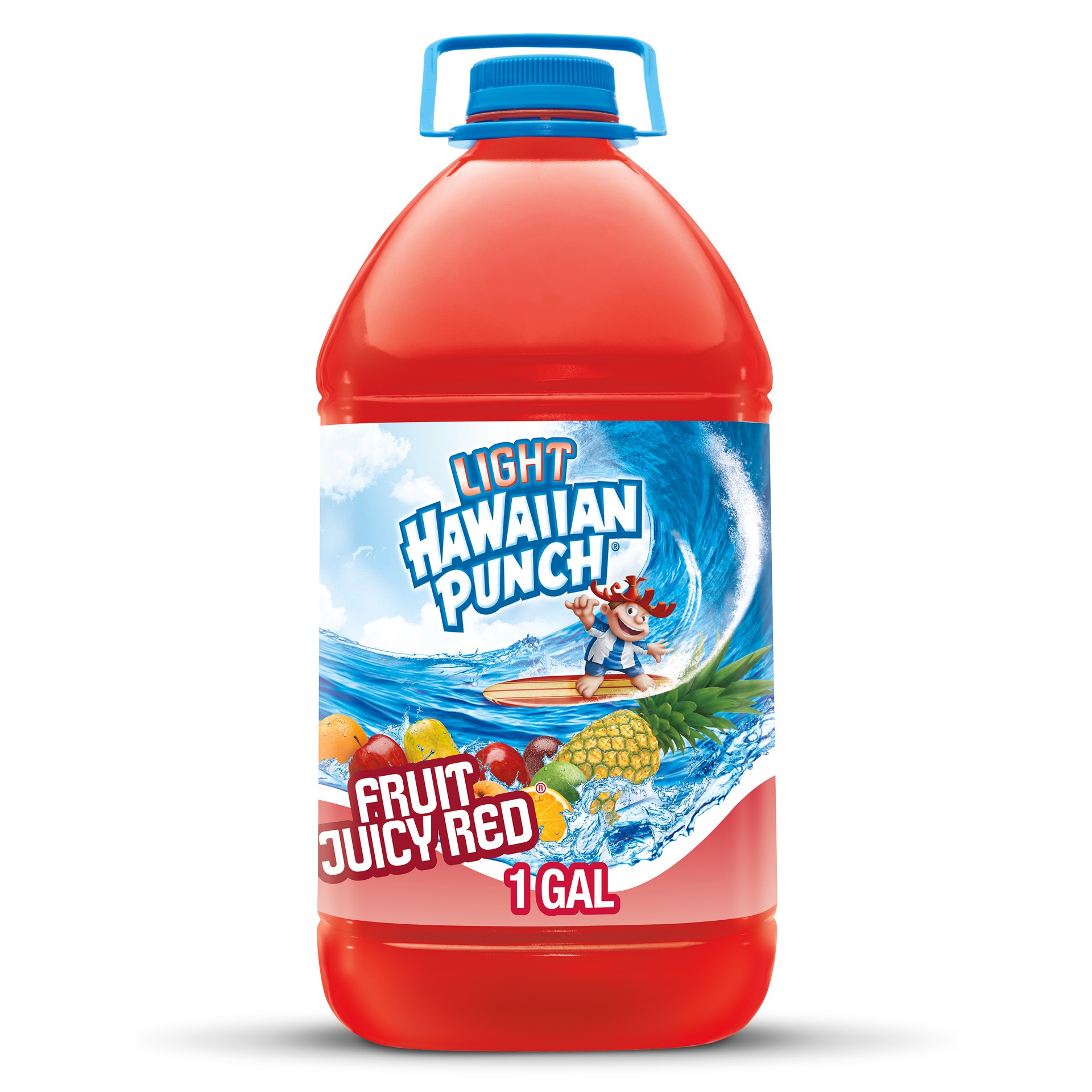 slide 1 of 2, Hawaiian Punch Fruit Juicy Red Light- 1 gal, 1 gal