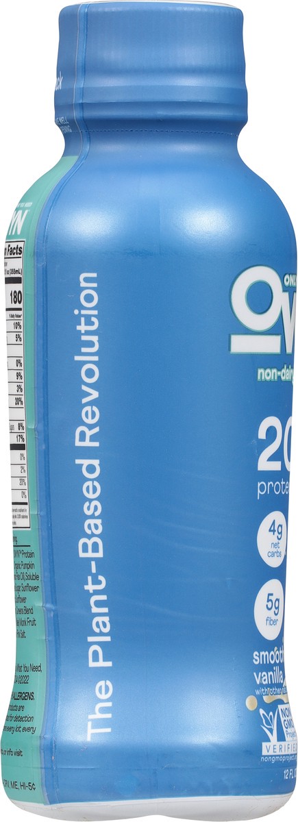 slide 12 of 12, OWYN Smooth Vanilla Plant-based Protein Drink, 12 fl oz