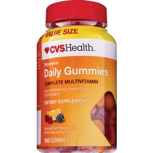 slide 1 of 1, CVS Health Women's Daily Complete Multivitamin Fruit Flavored Gummies, 150 ct