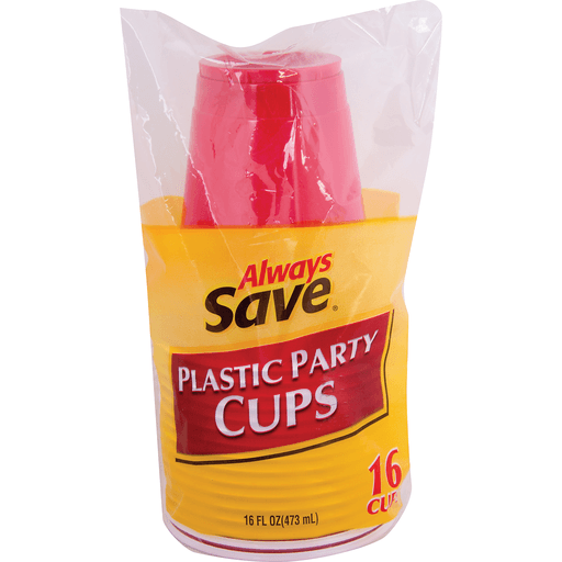 slide 1 of 1, Always Save Red Cups, 16 ct