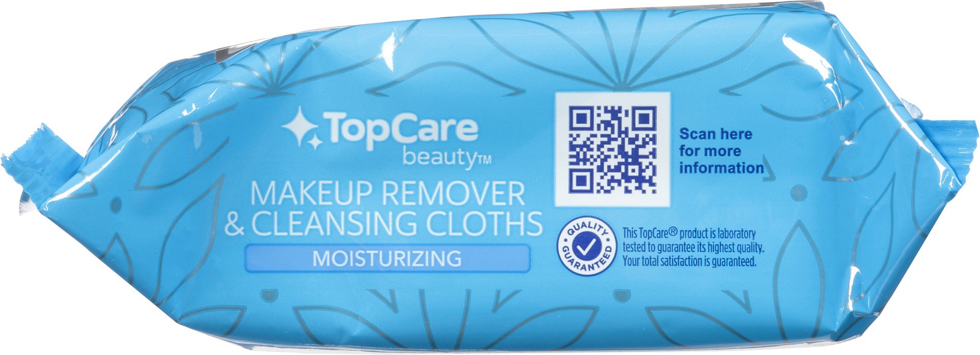 slide 3 of 6, TopCare Beauty Moisturizing Makeup Remover & Cleansing Cloths 30 ea, 30 ct