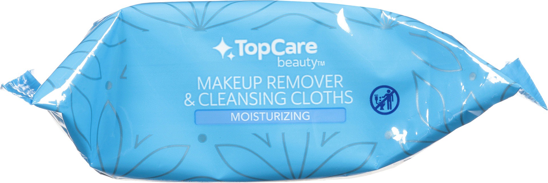 slide 4 of 6, TopCare Beauty Moisturizing Makeup Remover & Cleansing Cloths 30 ea, 30 ct