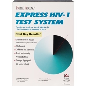 slide 1 of 1, Home Access HIV Test Express, 1 ct