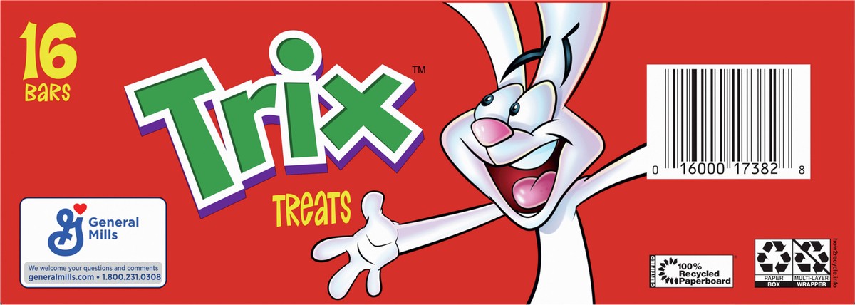 slide 4 of 9, Trix Breakfast Cereal Treat Bars, Value Pack, 16 ct , 16 ct