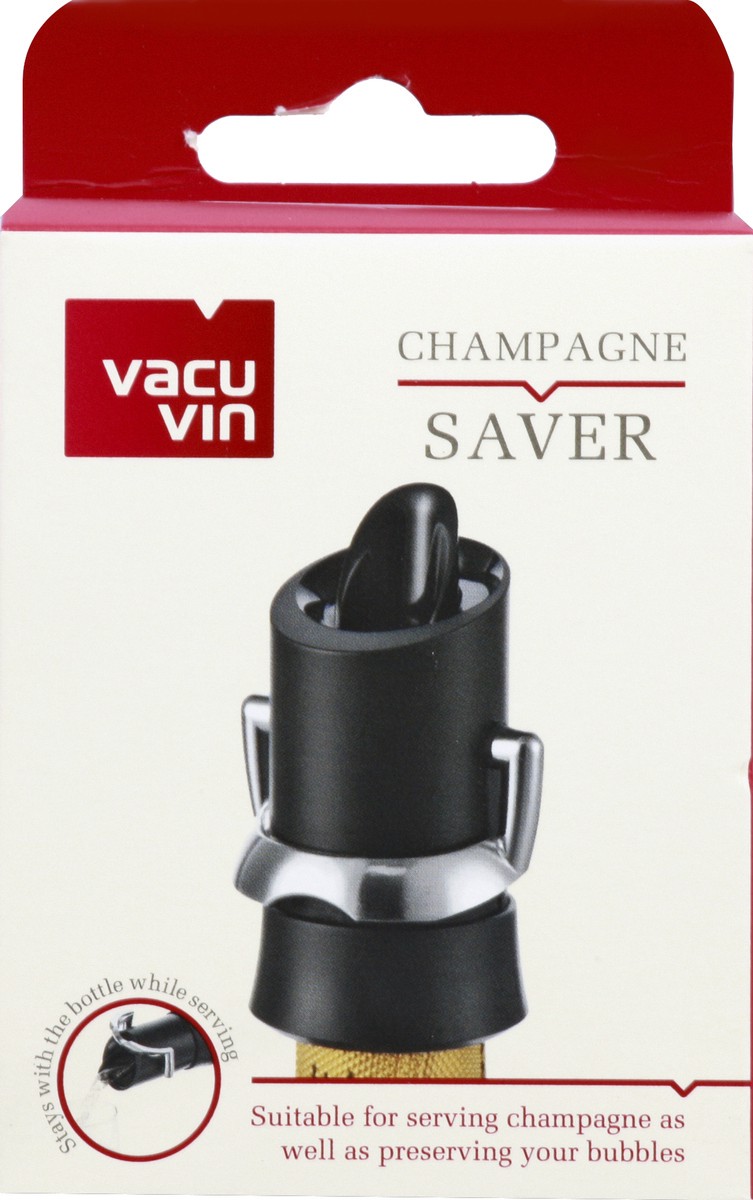 slide 4 of 4, Distributed Vacu Vin Champagne Saver, 1 each