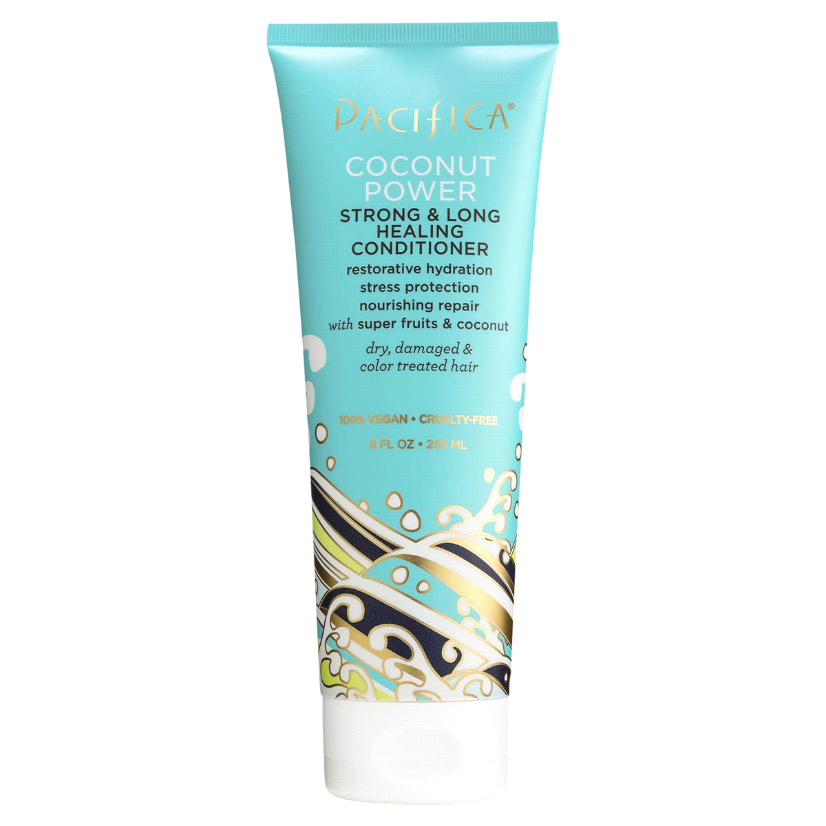 slide 1 of 2, Pacifica Coconut Power Strong & Long Healing Conditioner, 8 fl oz