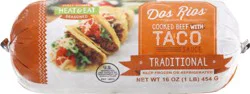 Dos Rios Traditional Cooked Beef with Taco Sauce 16 oz