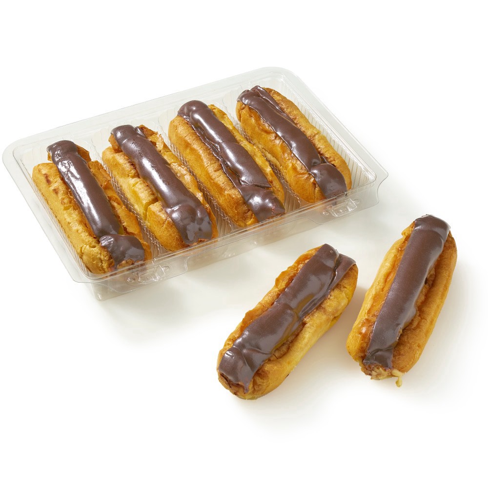 slide 1 of 3, Kroger Bakery Fresh Éclairs, 12 oz