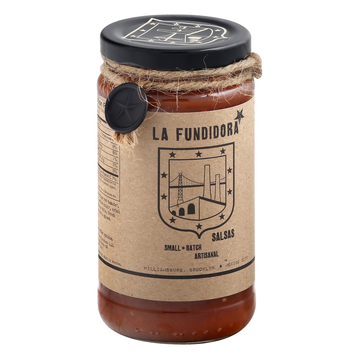 slide 5 of 9, La Fundidora Fuego Salsa 12 oz, 12 oz