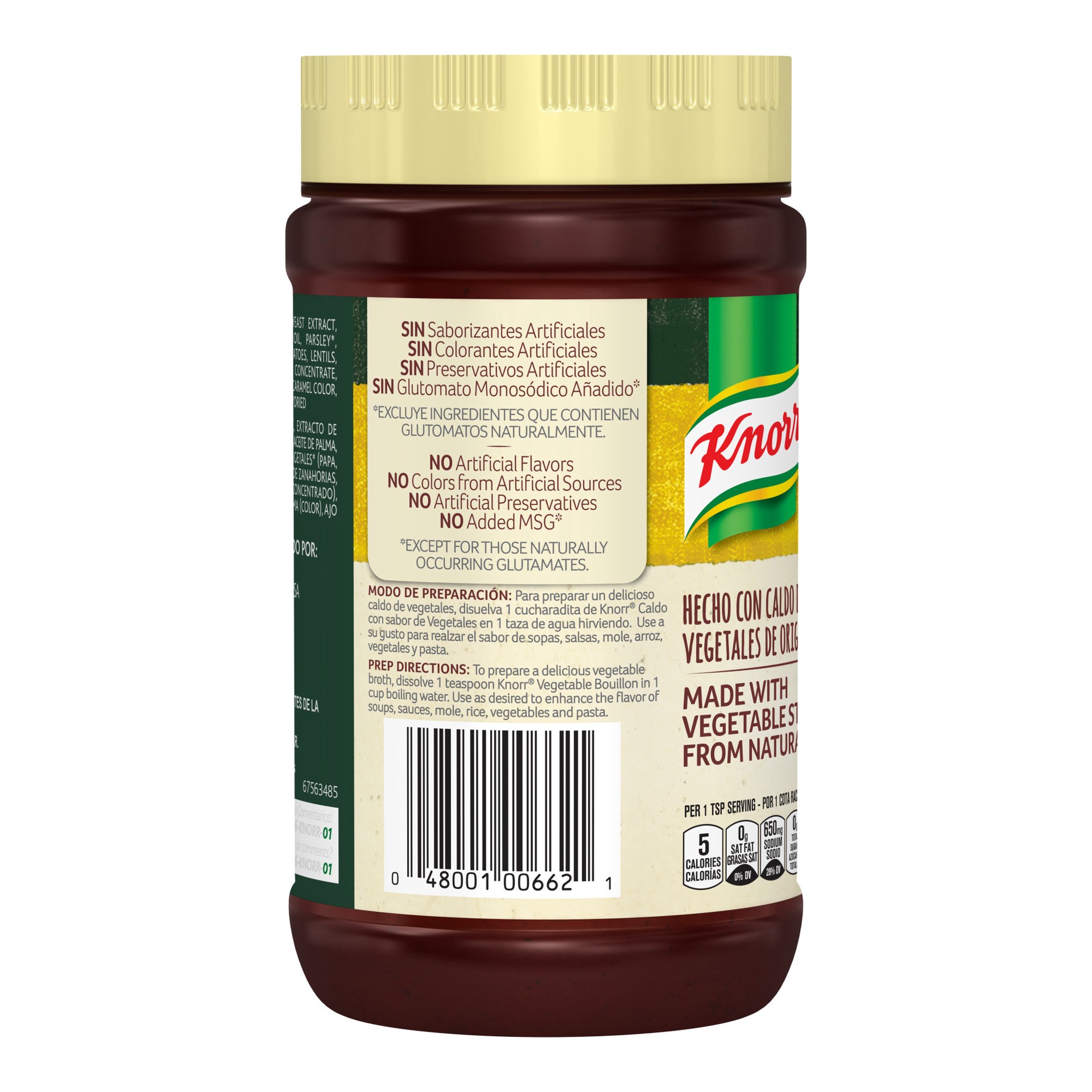 slide 4 of 4, Knorr Selects Granulated Vegetable Bouillon, 14.1 oz, 14.1 oz