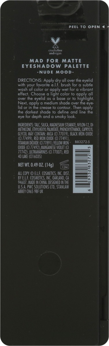 slide 7 of 9, e.l.f. Nude Mood Mad for Matte Eyeshadow Palette 0.49 oz, 0.49 oz