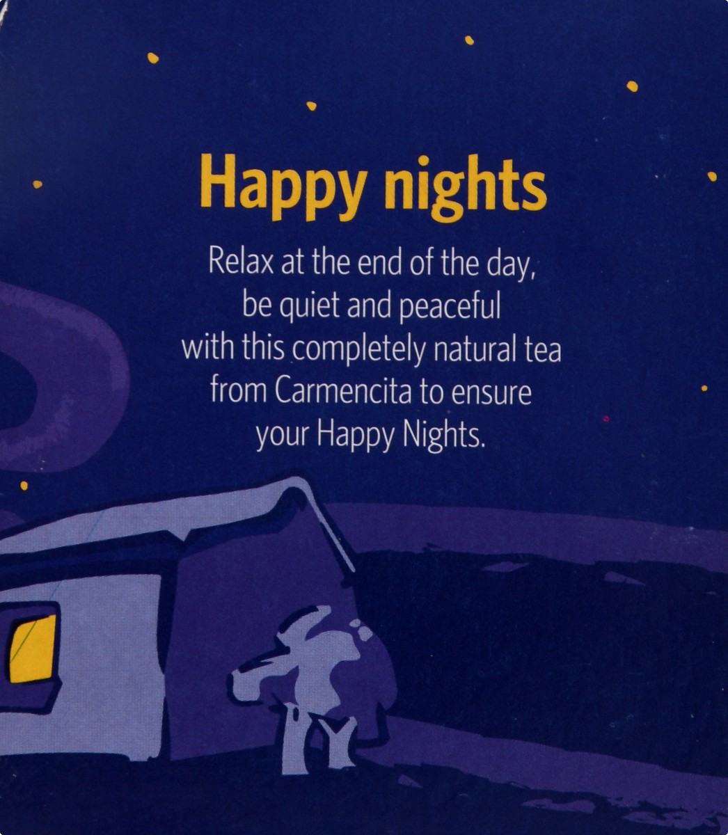 slide 2 of 9, Carmencita Filter Bags Happy Nights Tea-Infusion 10 ea, 10 ct
